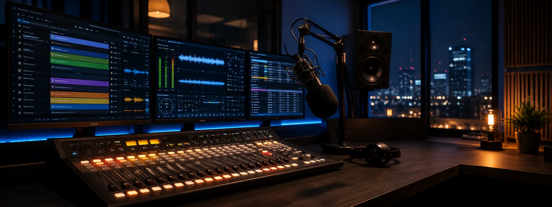 Estudio de radio automatizado