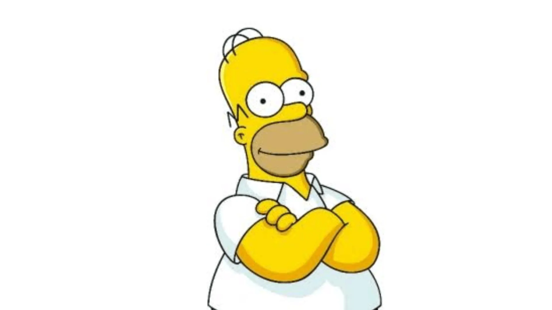 Caricatura estilo Homero Simpson